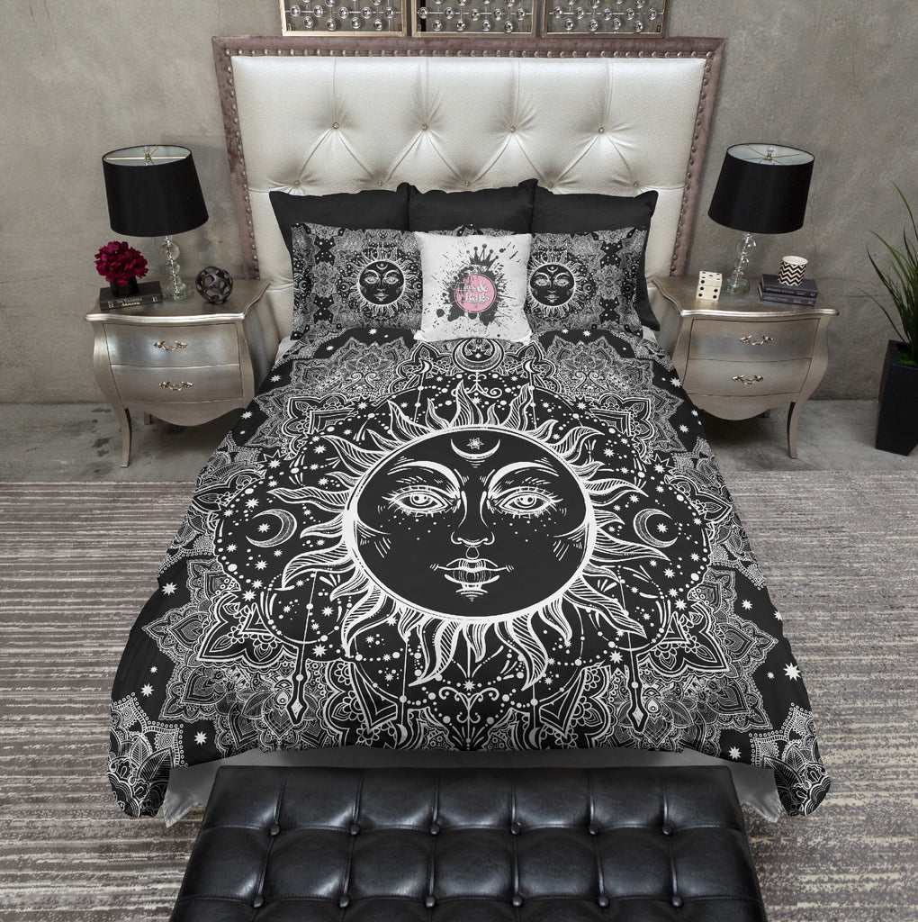 Bohemian Sun Mandala Bedding Collection
