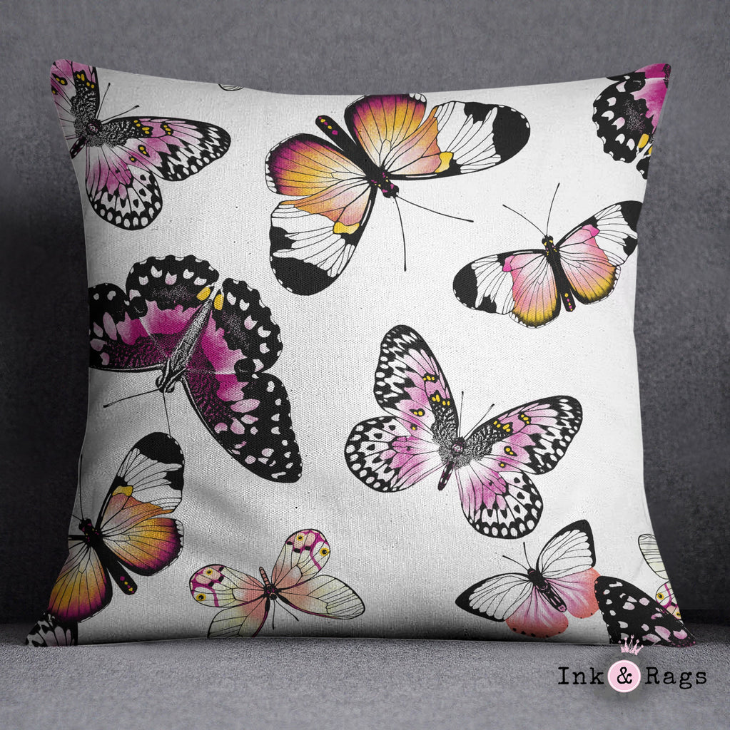 Butterfly Throw Pillow