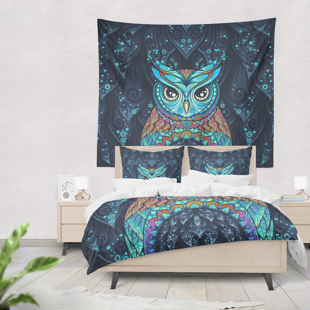 Gypsy Owl Wall Tapestry