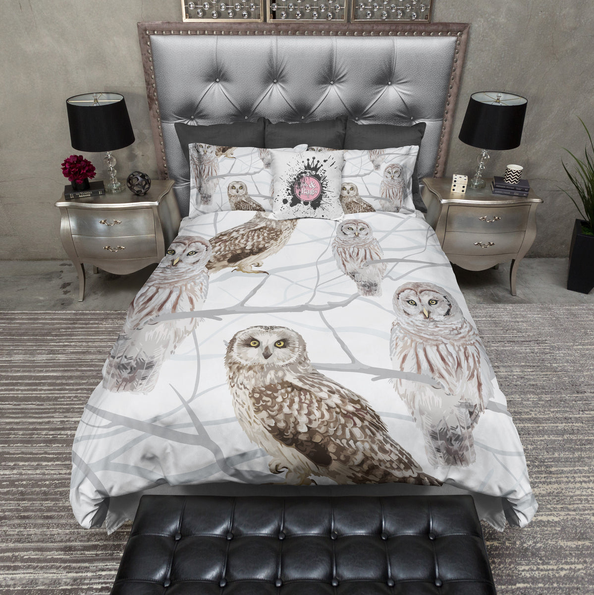 Owl comforter hotsell