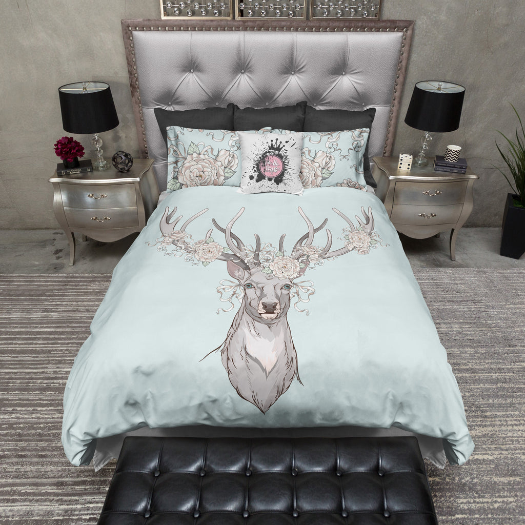 Country Chic Deer and Rose Bedding Collection
