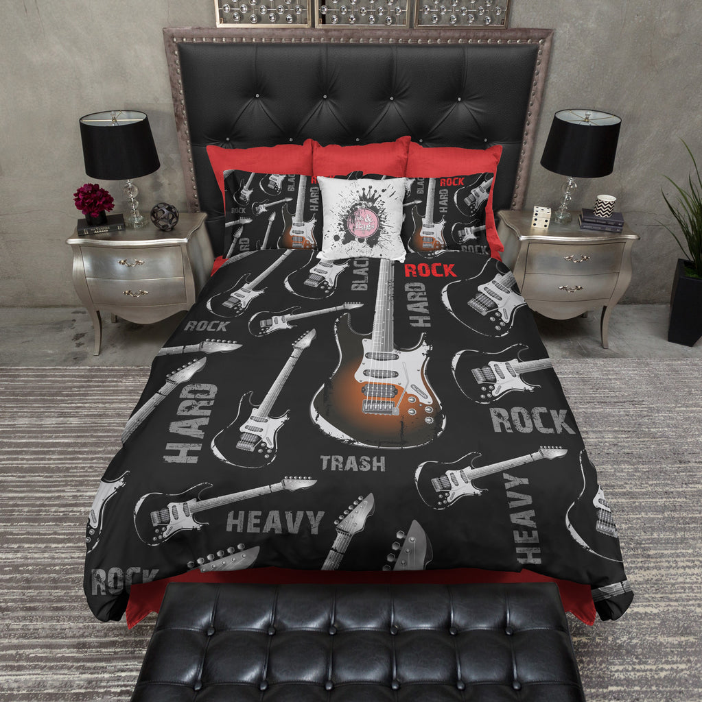Rock n' Roll Guitar Bedding Collection