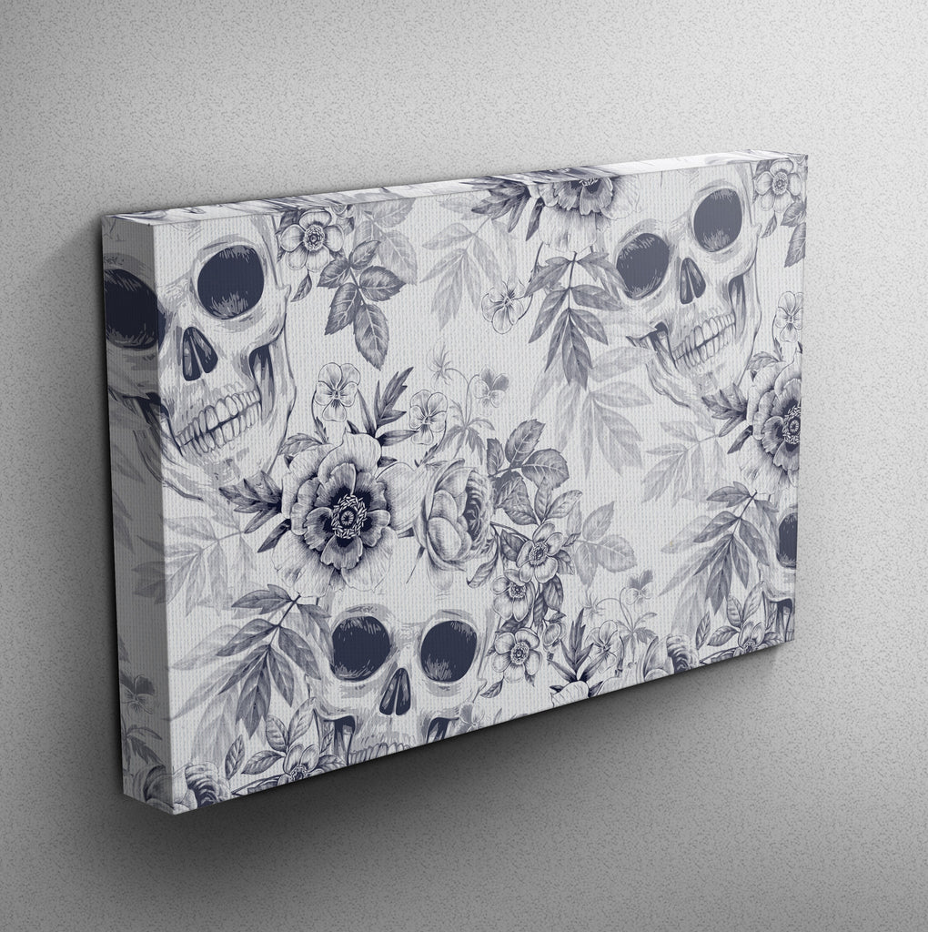 Blueprint Gallery Wrapped Canvas