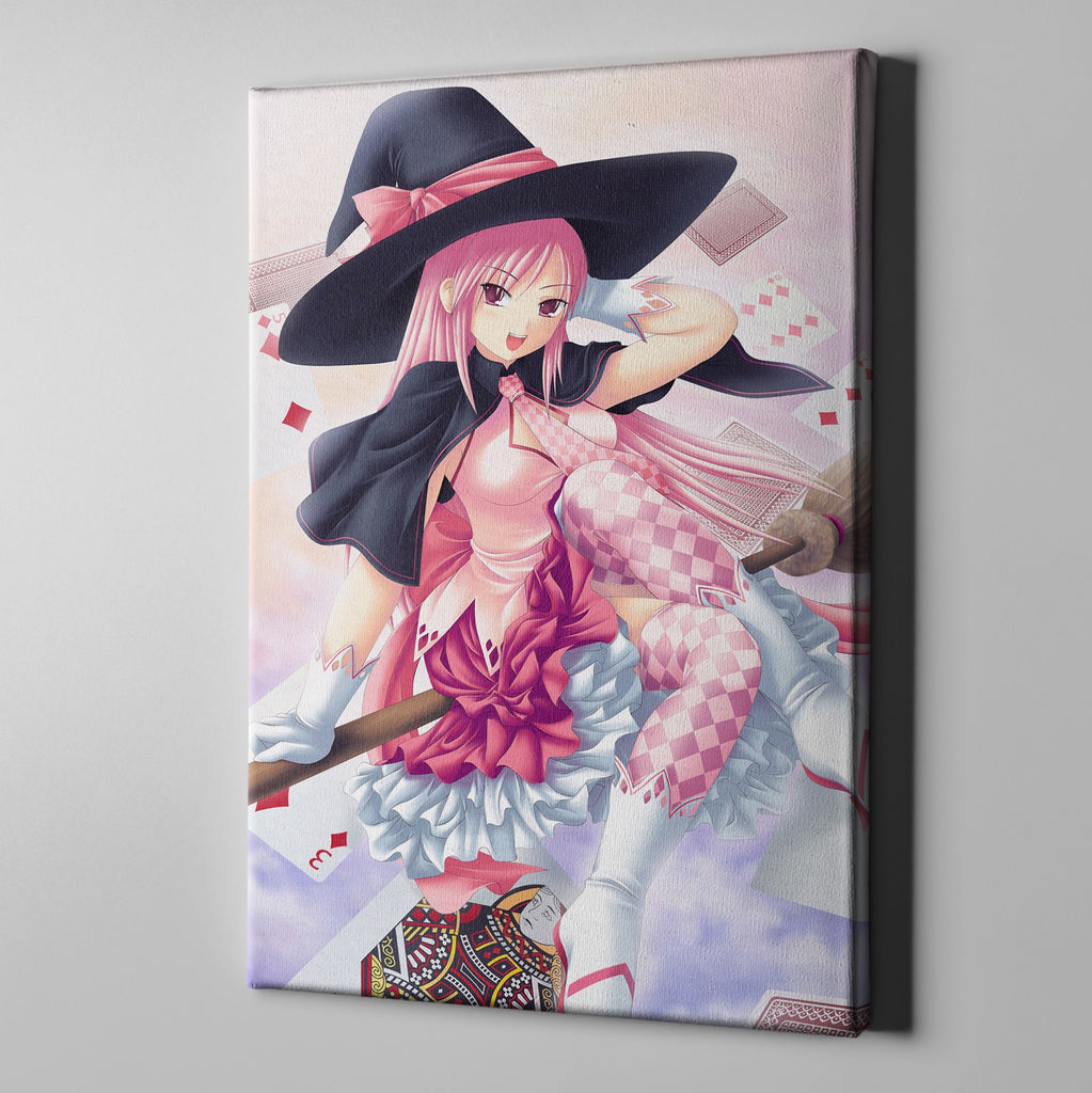 Anime Witch Idol Gallery Wrapped Canvas