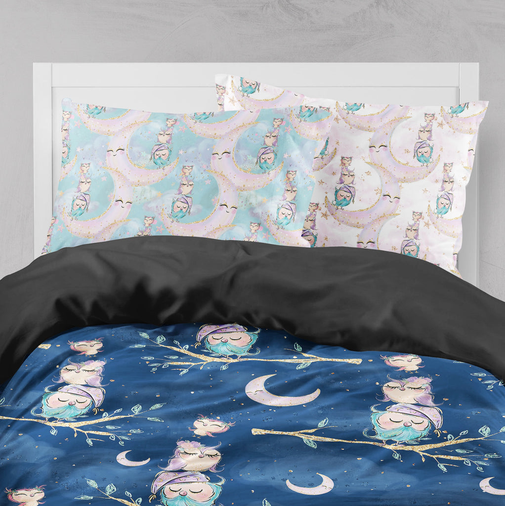 Night Owls Crib and Toddler Bedding Collection