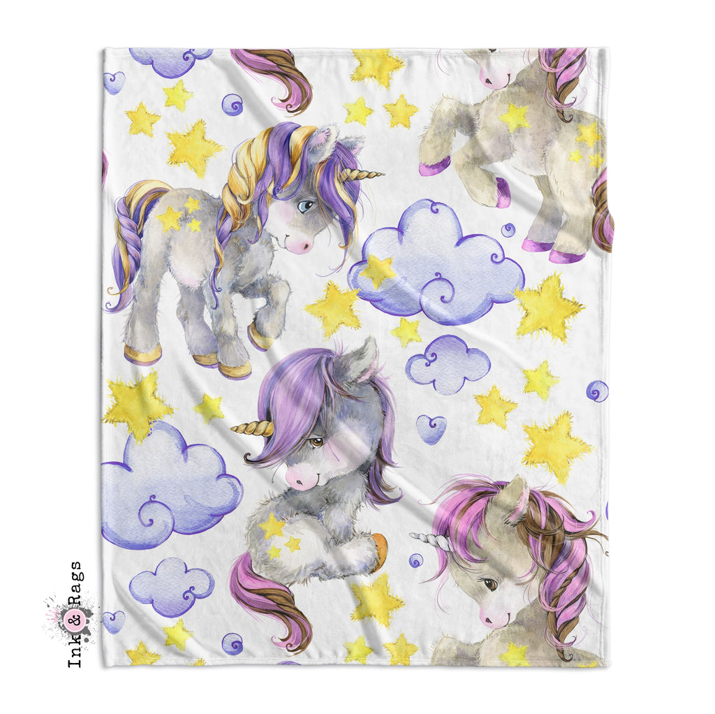Starlight Unicorn Babies Crib and Toddler Bedding Collection