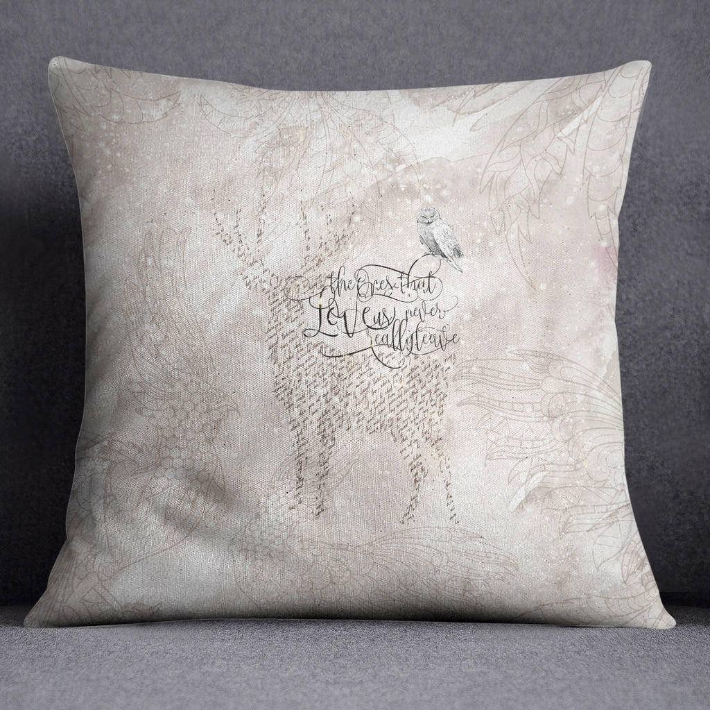 The Ones that Love us Harry Potter Inspired Throw Pillow