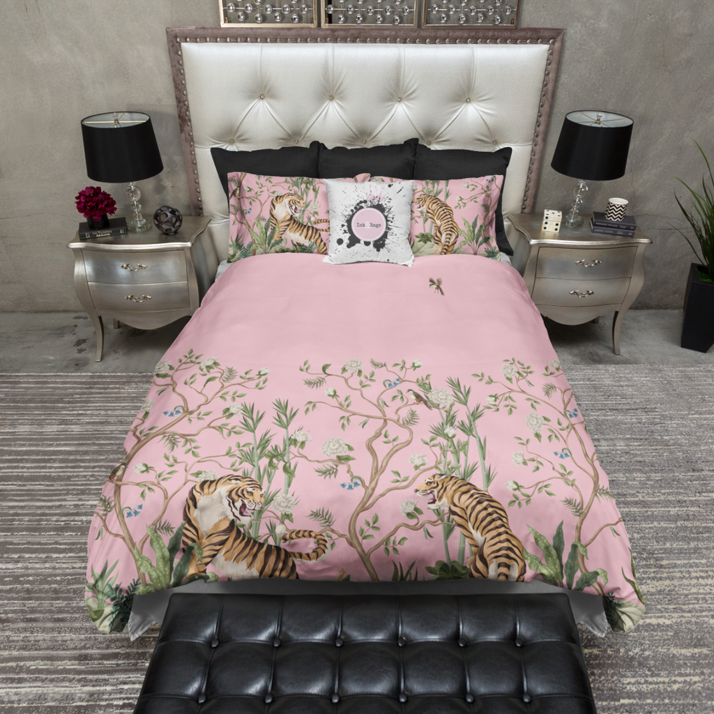 Pink Tiger Bedding Collection