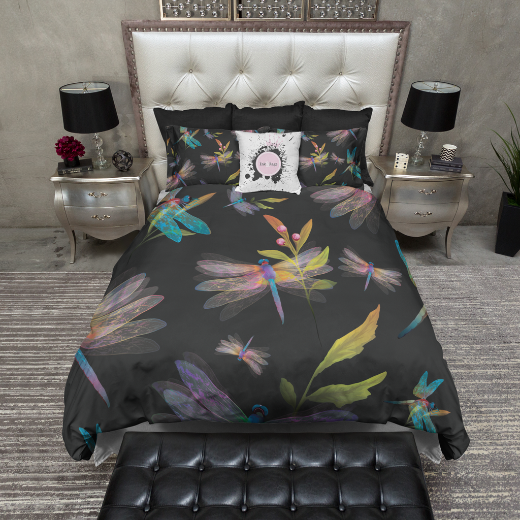 Luminescent Dragonfly Bedding Collection