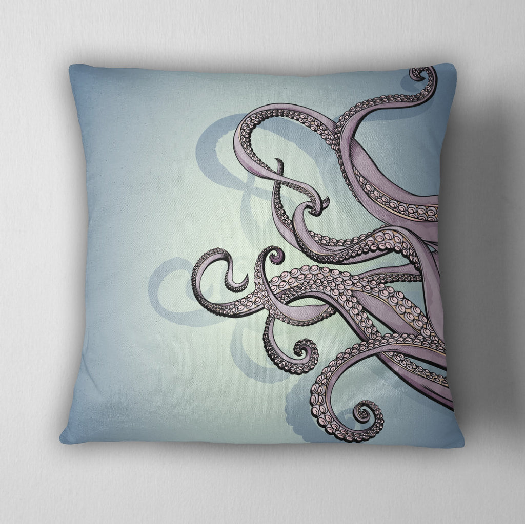 Octopus Tentacle Throw Pillow