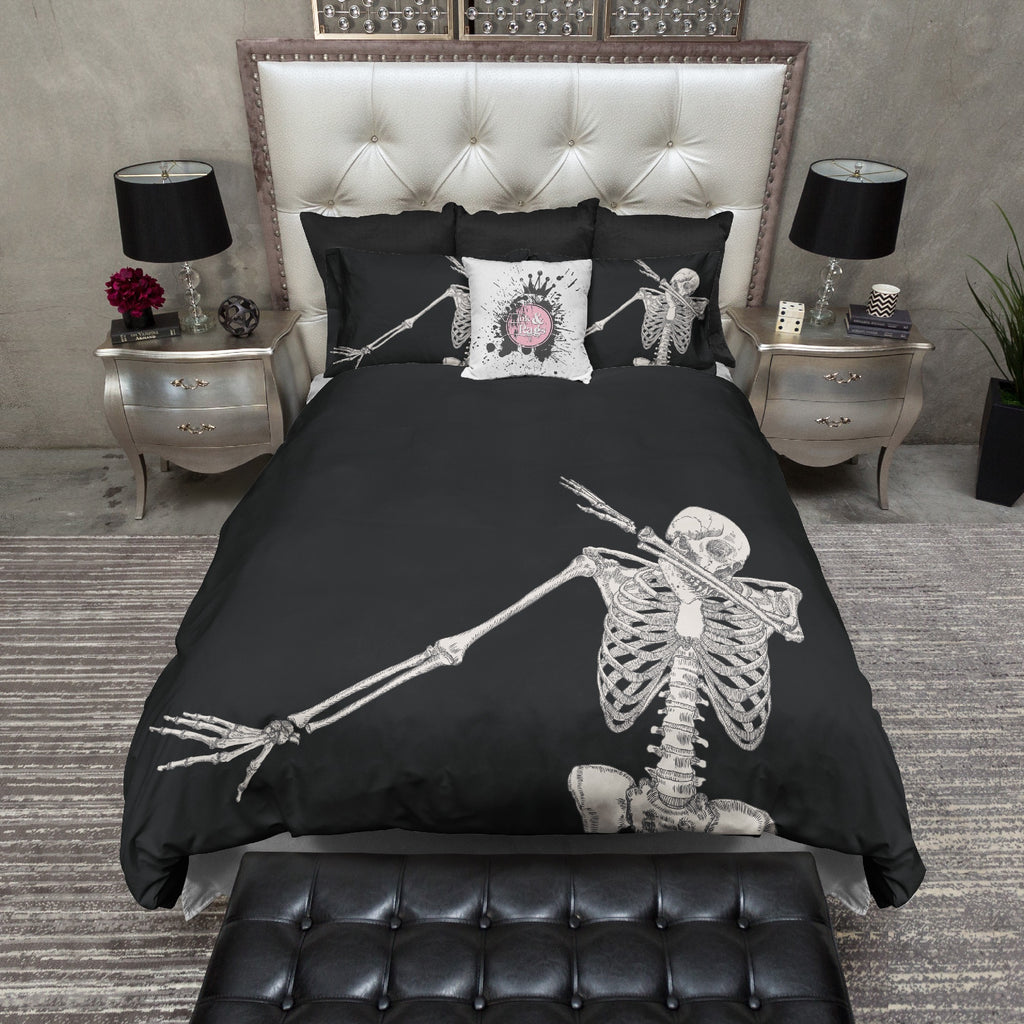 Skeleton Dab Bedding Collection