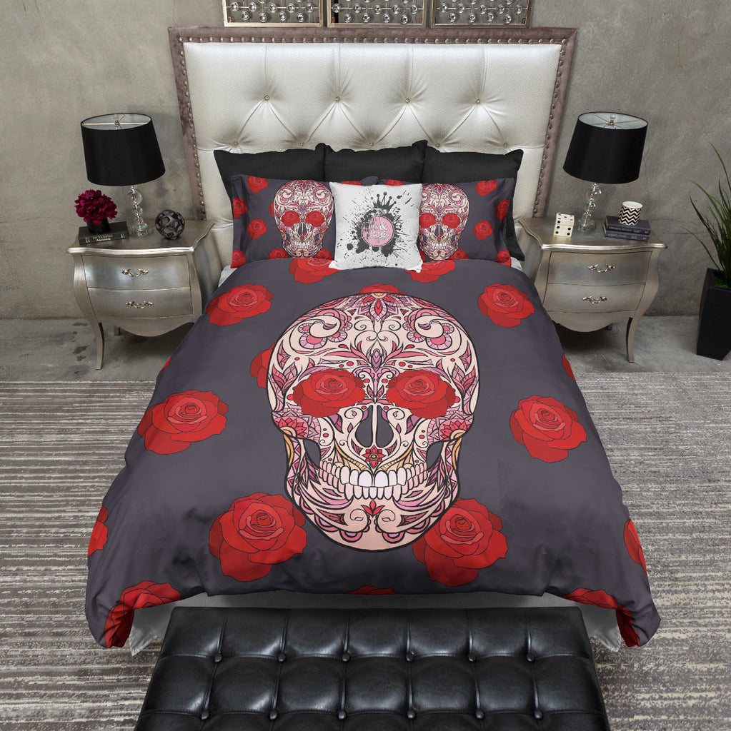 Lolita Rose Sugar Skull Bedding Collection
