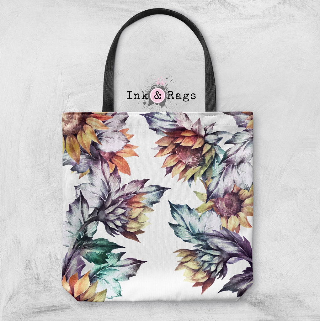 Sunset Sunflower Casual Tote