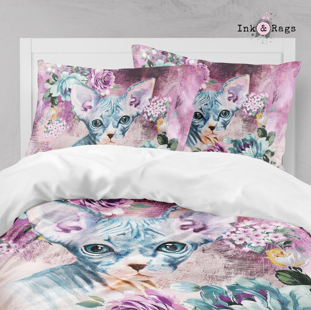 Precious Baby Sphynx and Flower Big Kids Bedding Collection