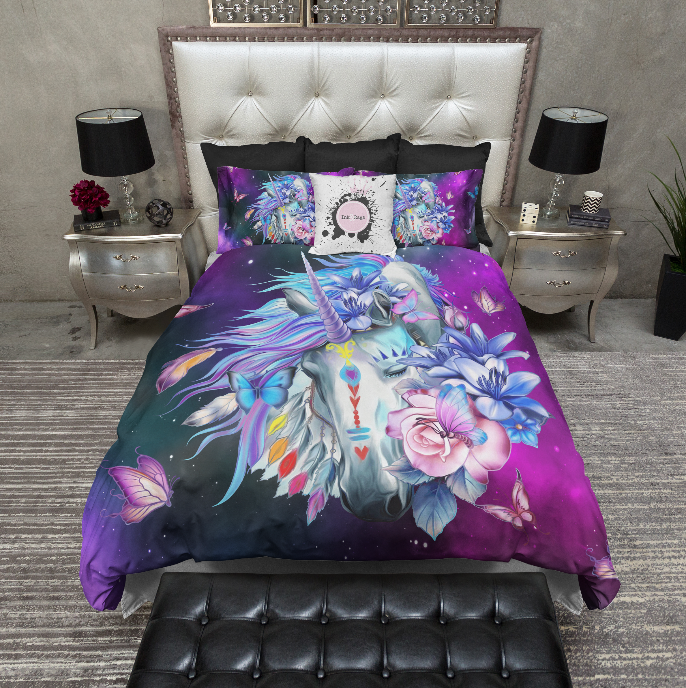 Unicorn hotsell galaxy bedding