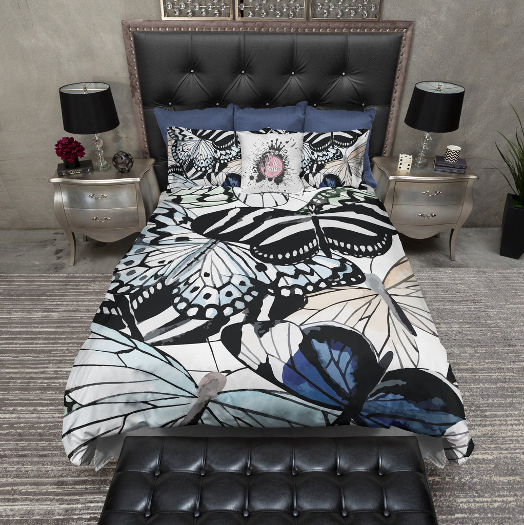 Animal Print Butterfly Bedding Collection