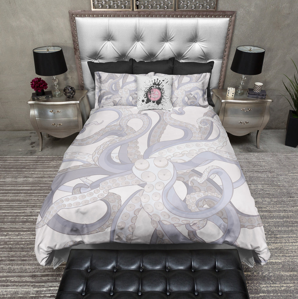 Lavender Octopus Tentacle Bedding Collection