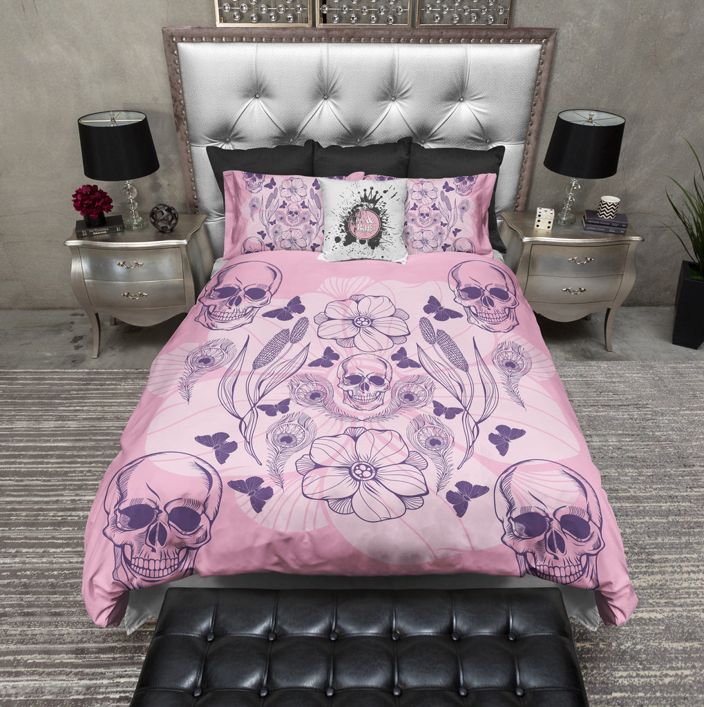 Lavender Rose Crown Bedding Collection