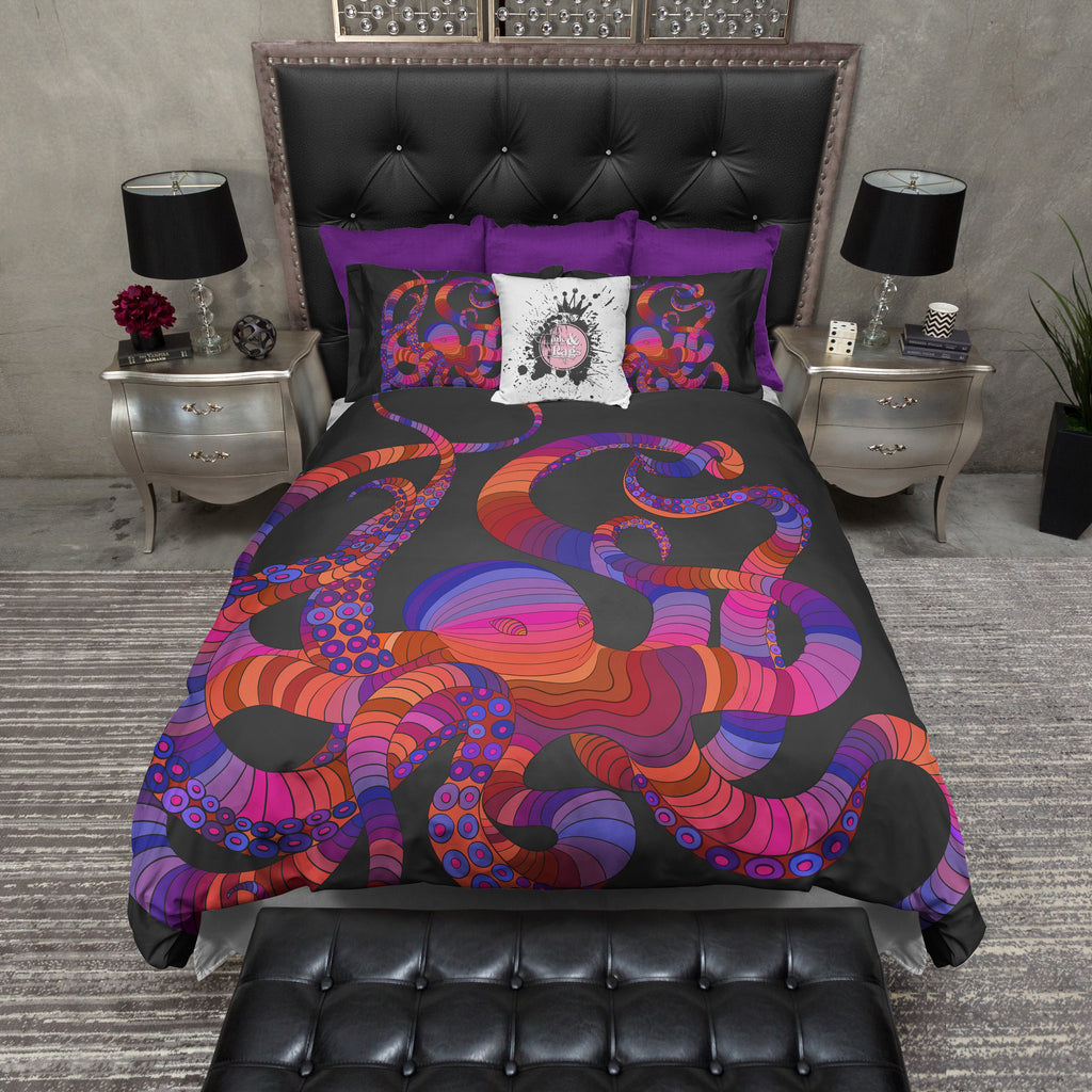 Technicolor Octopus Bedding Collection
