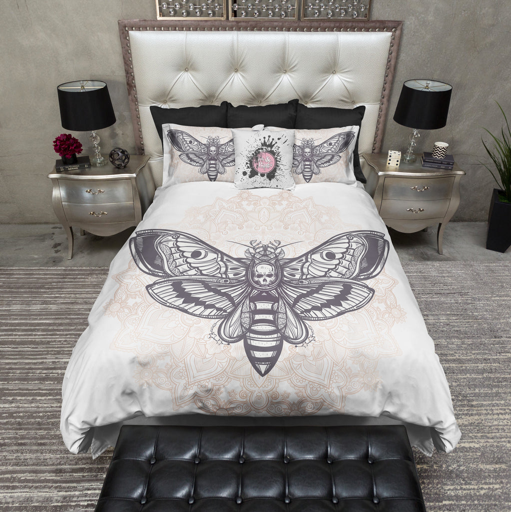 Henna Death Moth Bedding Collection