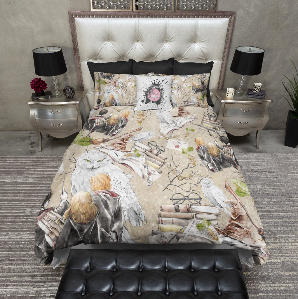 The Golden Trio HP Inspired Bedding Collection
