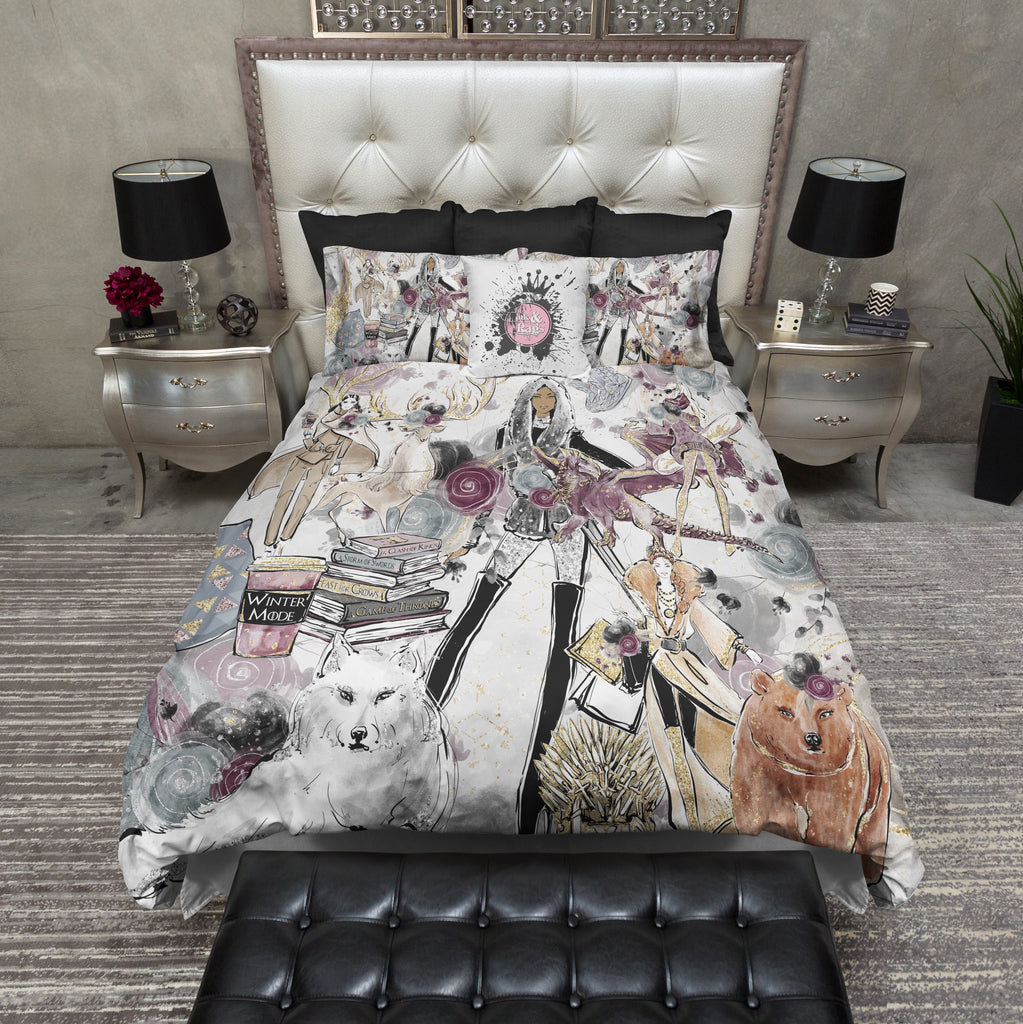 Winter Mode Fashion Game of Thrones Theme Bedding Collection
