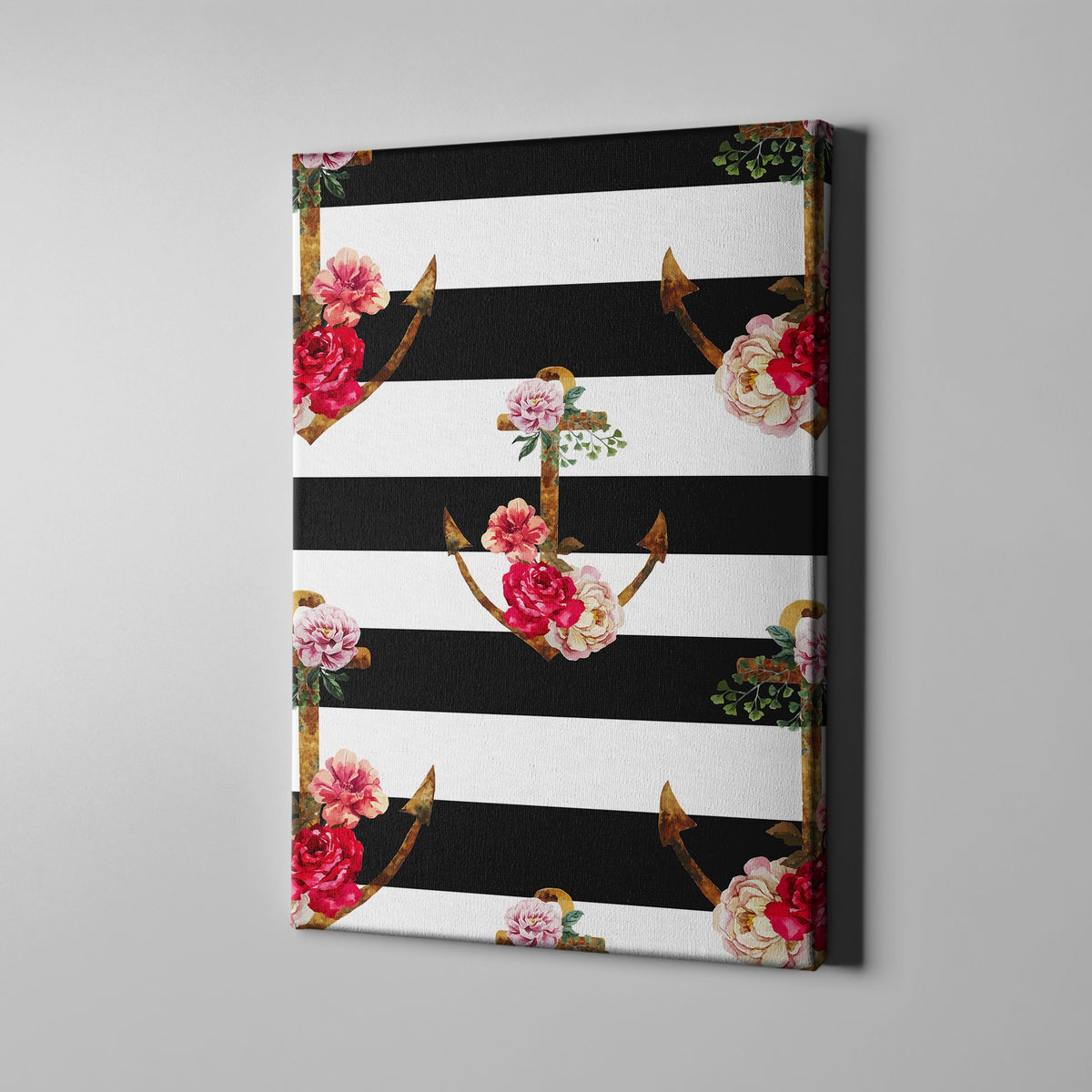 Anchor Gallery Wrapped Canvas – Ink and Rags