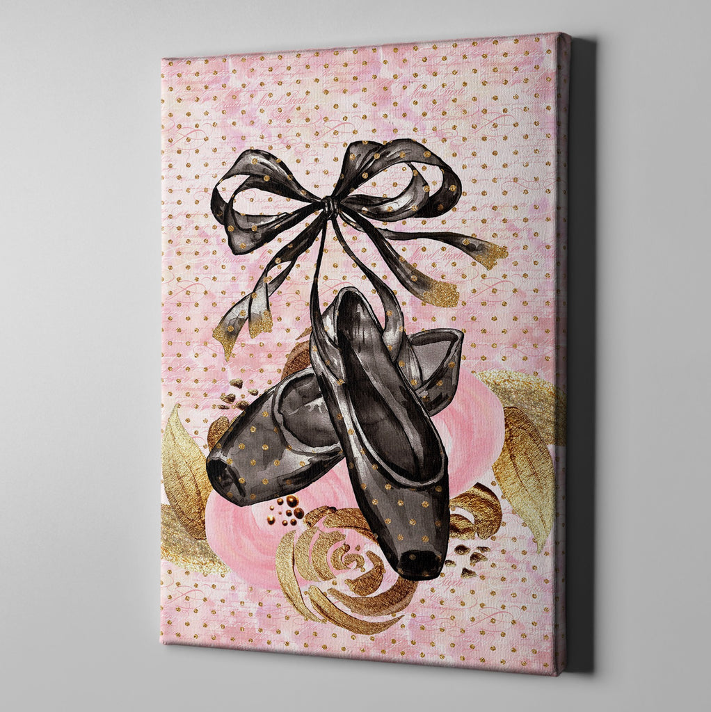 Black Swan Fashion Gallery Wrapped Canvas