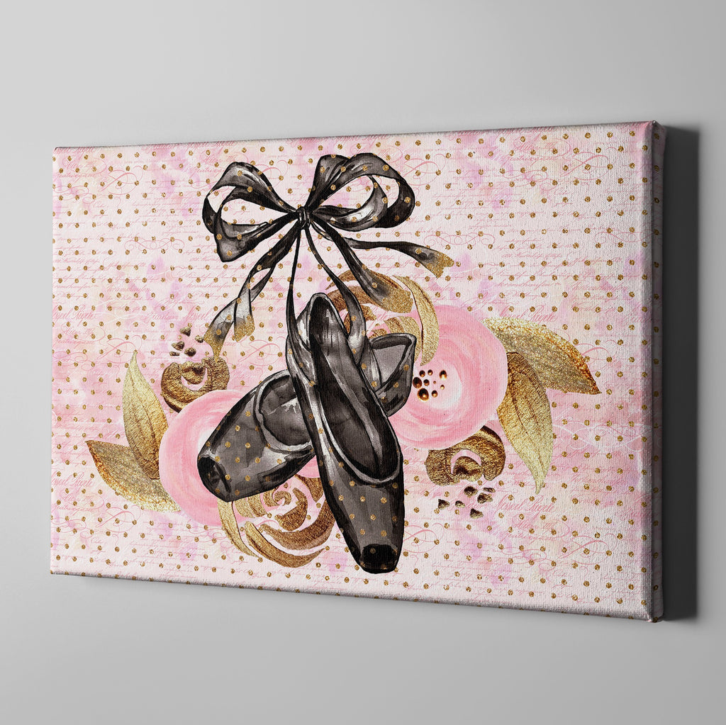 Black Swan Fashion Gallery Wrapped Canvas