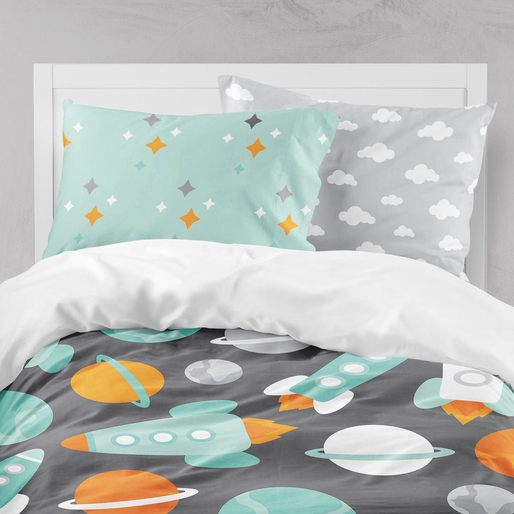 Space Kids Astronaut Crib and Toddler Bedding Collection