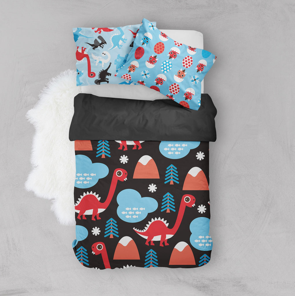 Hatchling Dino Dinosaur Crib and Toddler Bedding Collection