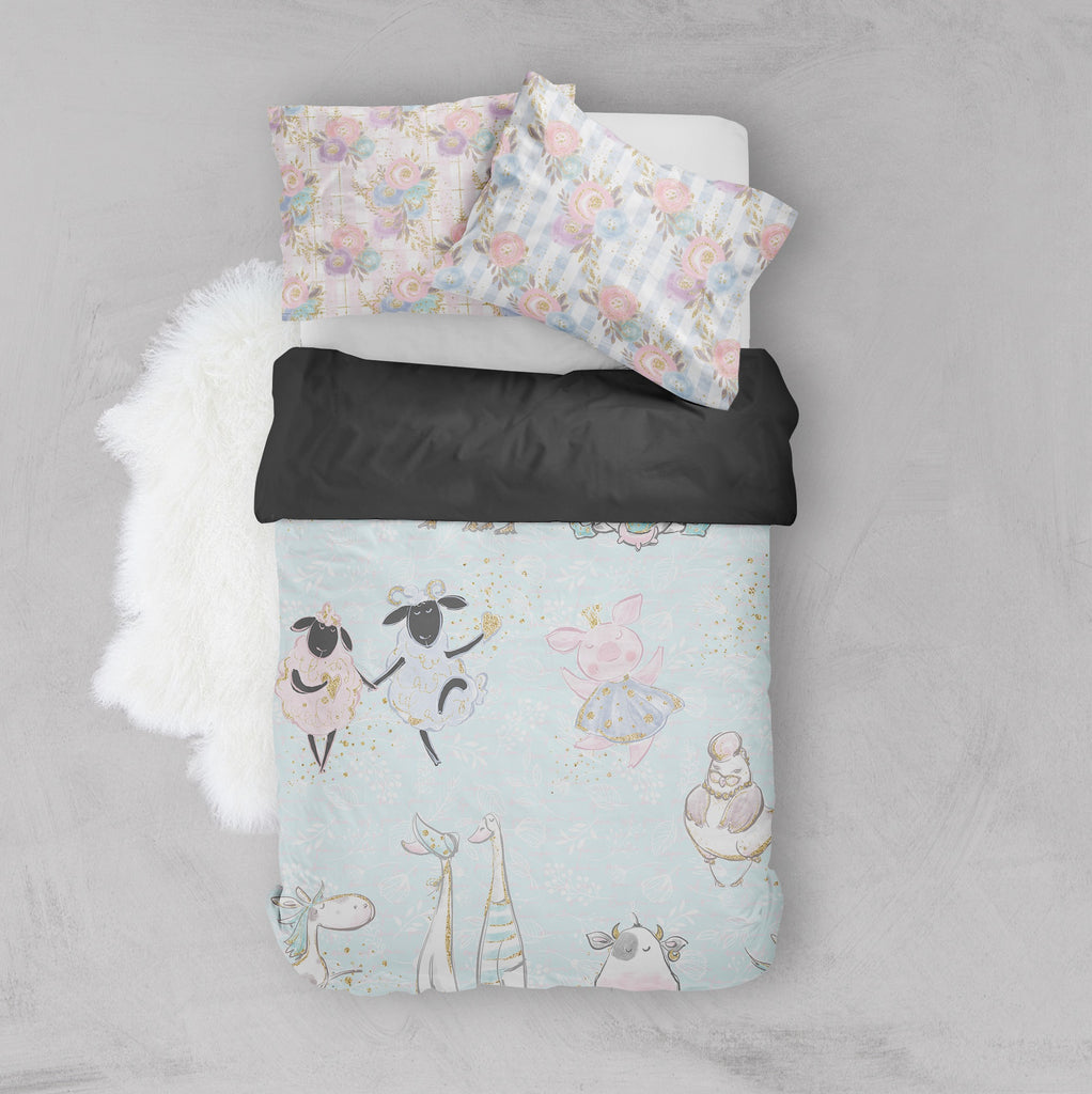 Fancy Farm Crib and Toddler Bedding Collection