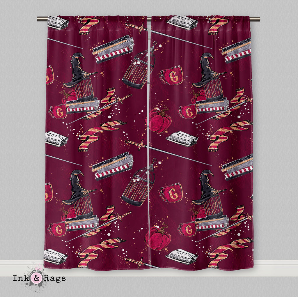 House of Gryffindor Curtains