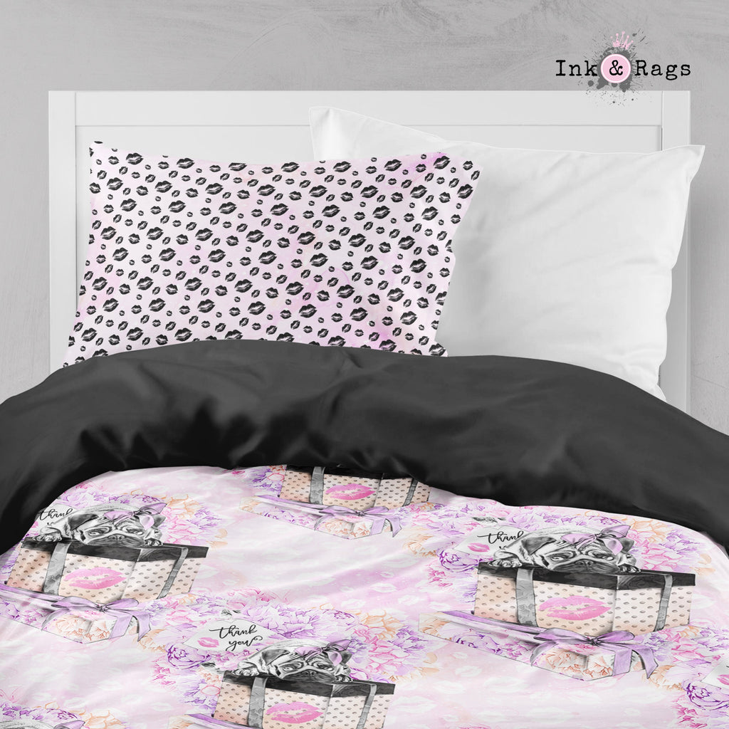Pug Love A Girls Best Friend Fashion Crib and Toddler Bedding Collection