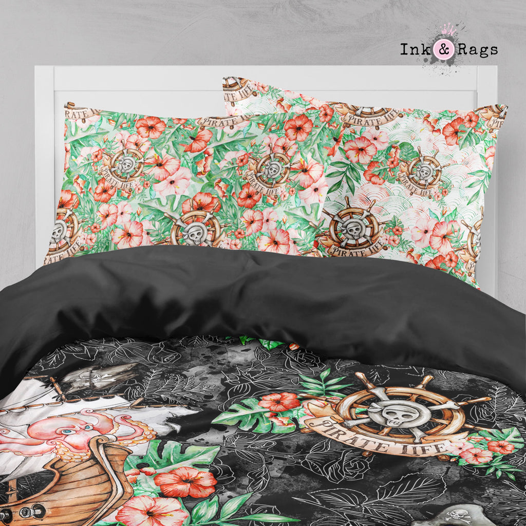 A Pirate's Life Hawaiian Crib and Toddler Bedding Collection