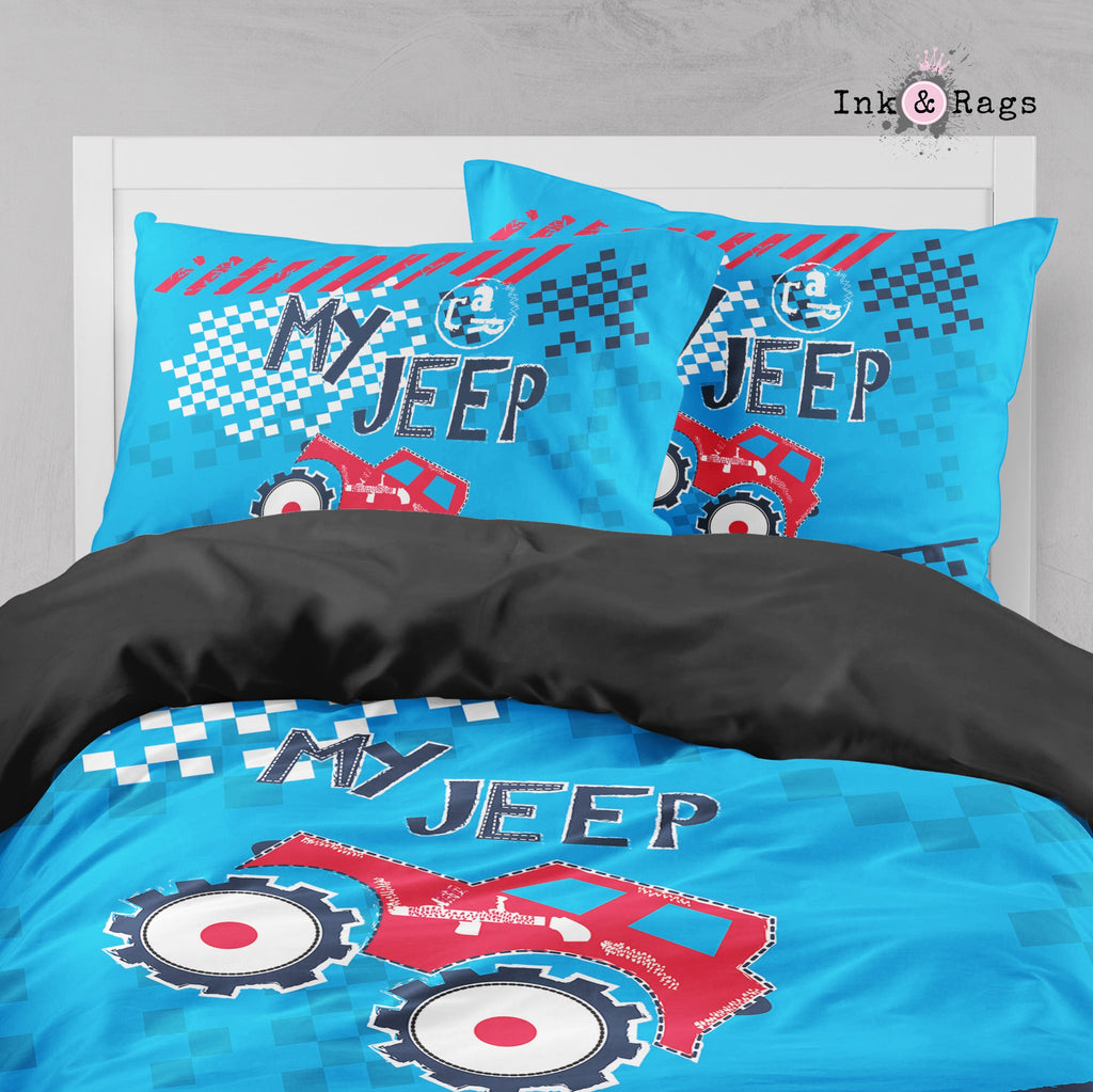 IN STOCK SAMPLE My Jeep Full / Queen Duvet Cover Set
