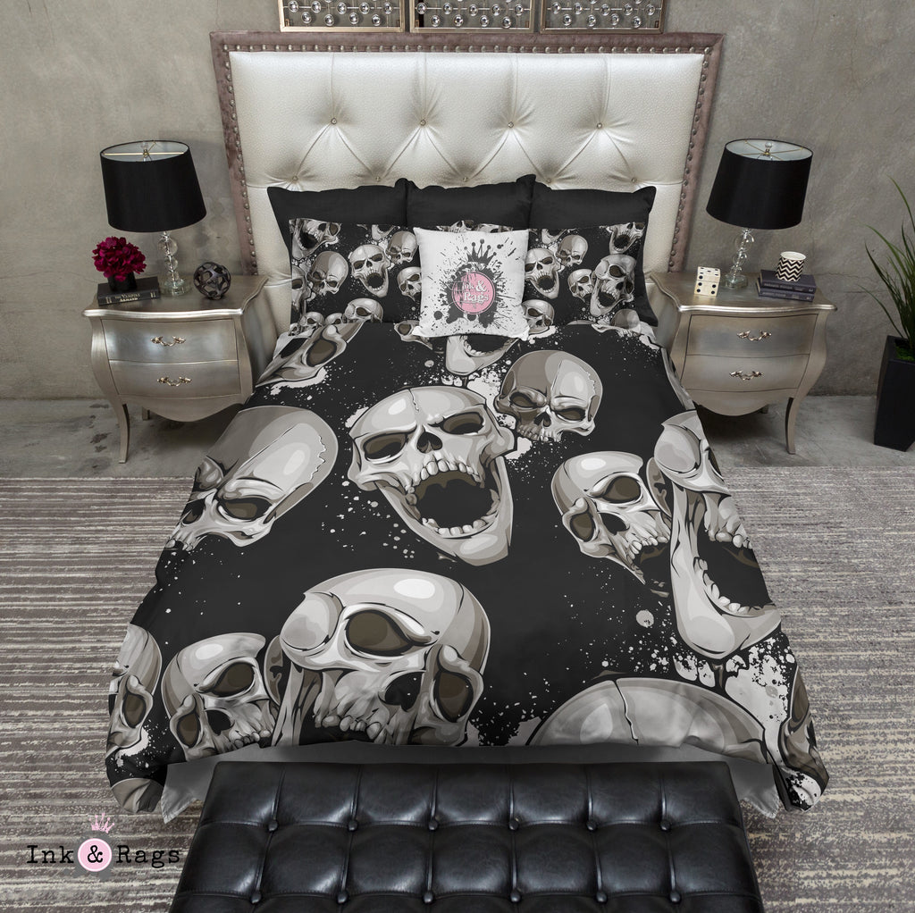 Screaming Skull Bedding Collection