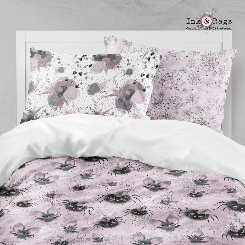 Little Bat and Spider Friends Crib and Toddler Bedding Collection
