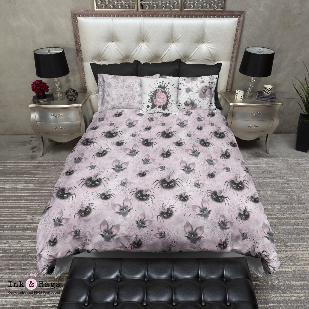 Little Bat and Spider Friends Bedding Collection