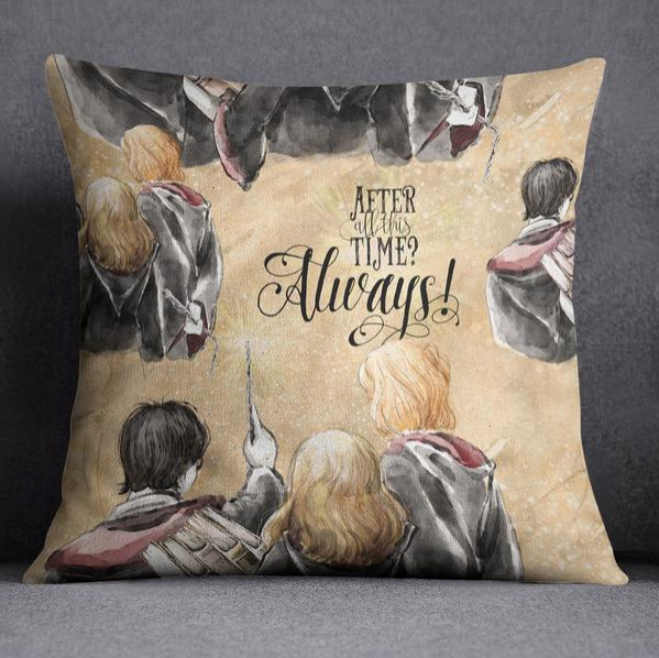 After all this Time Always HP Inspired Throw Pillow