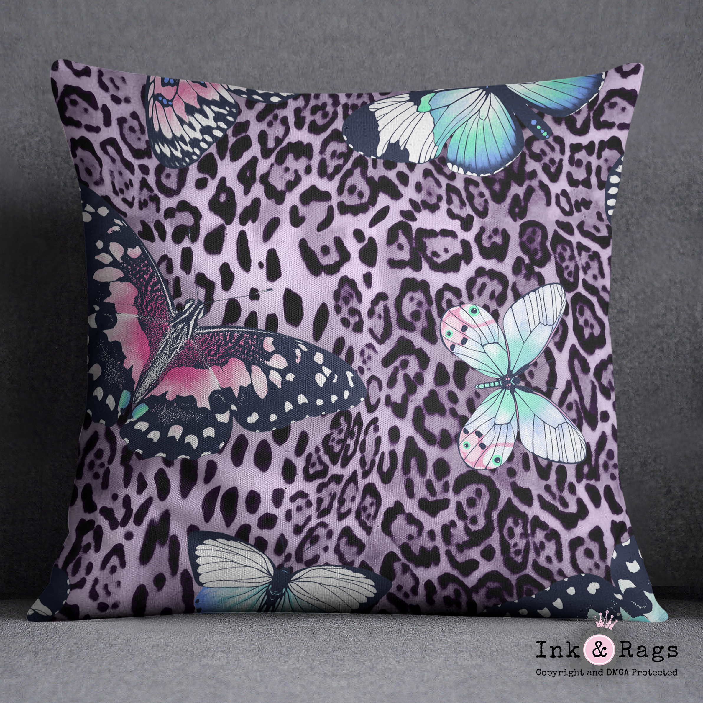 Leopard discount throw pillow
